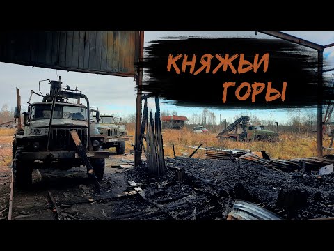 Видео: Княжьи Горы: узкоколейка, автобаза и станция