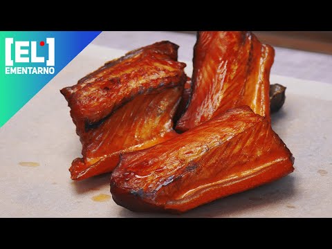 Видео: Осетр холодного копчения рецепт 🐟Балык 🍺Простой и вкусный рецепт🍽