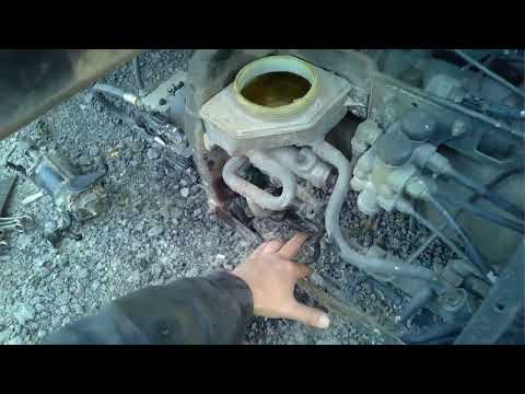 Видео: HINO Ranger 500.  Замена пневмо-гидро усилителя тормозов, АБС. (осень 2021)