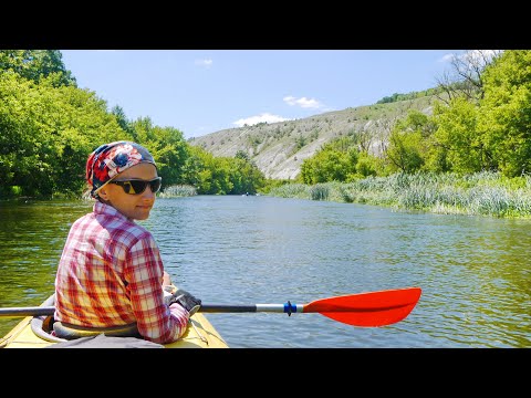 Видео: Сплав по реке Оскол. Ниновка - Пятницкое.