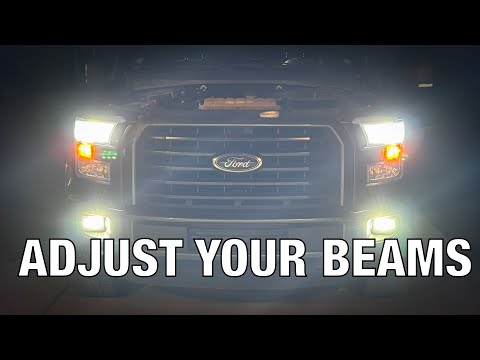 Видео: Регулировка фар - F-150 2015-2020