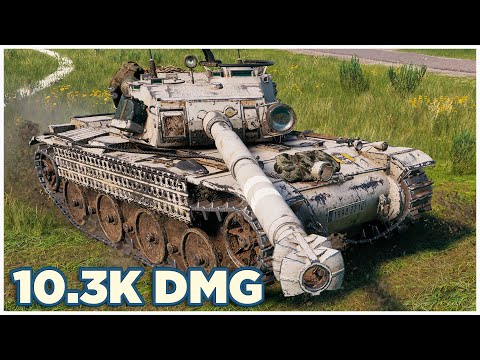 Видео: Bat.-Châtillon Bourrasque • 10.3К УРОНА 7 ФРАГОВ • WoT Gameplay