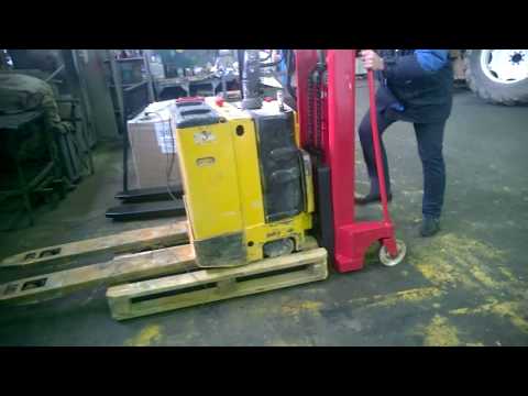 Видео: Ручной штабелер CDY2.0
