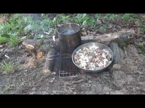 Видео: Одиночный поход на Людиновское озеро.часть 2.Огненно-водяной колодец.