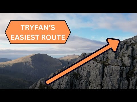 Видео: Самый простой маршрут на вершину Трифан в Сноудонии [+ Потрясающие кадры с дрона]