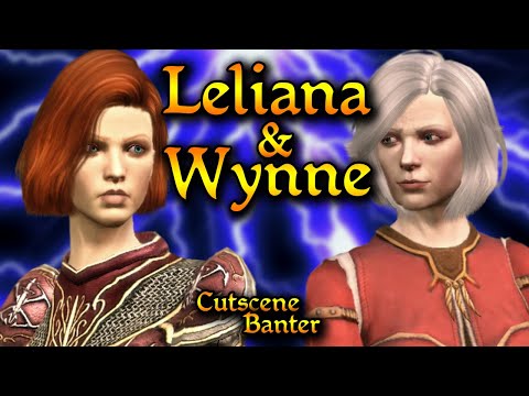 Видео: Лелиана и Винн ЗАВЕРШИЛИ ОБМЕН | Dragon Age: Origins