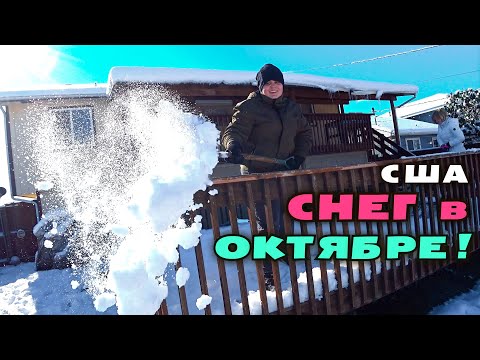 Видео: Как не заблудиться в Америке / Почему наш адрес странный/ Выпал снег в октябре/Американские продуткы