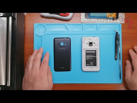 Видео: Samsung J1(2016) //Дешманская схемотехника //Замена экранного модуля