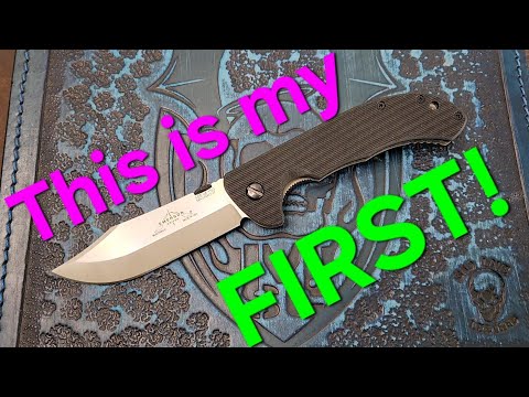 Видео: Мой ПЕРВЫЙ нож из серии Signature! Emerson Mustang Flipper