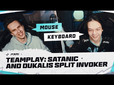Видео: TEAMPLAY: SATANIC И DUKALIS ПОДЕЛИЛИ ИНВОКЕРА