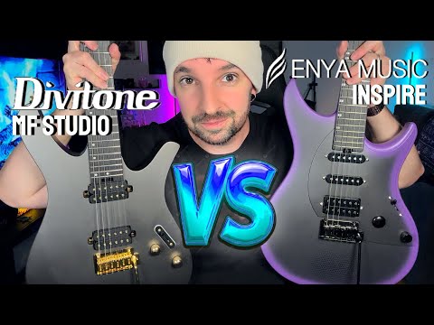 Видео: Полное сравнение интеллектуальных гитар: Enya Inspire против Divitone MF Studio