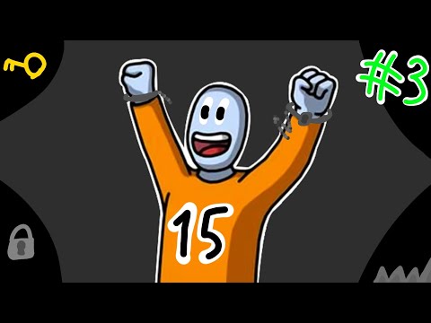 Видео: Стикмен побег из тюрьмы #3 очень интересно