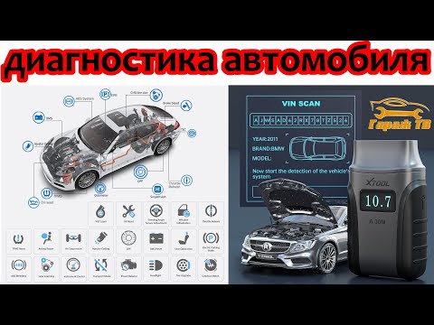 Видео: Диагностический сканер для автомобиля XTOOL Anyscan A30M