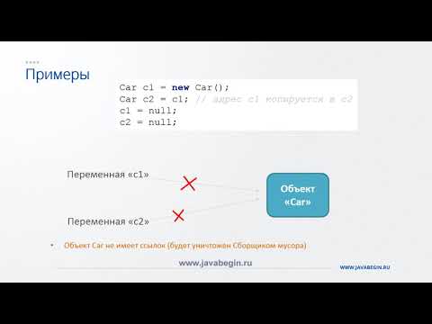 Видео: 14 Ссылки на объекты в Java