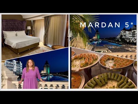 Видео: #4 Чем это кормят в Mardan Palace 5* - столы ломятся от яств. Ужин в отеле утра все включено.