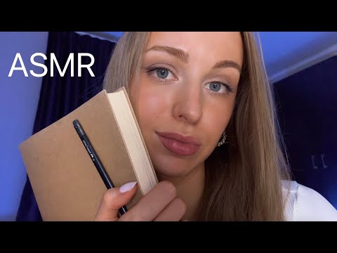 Видео: [АСМР] Можно Я Нарисую ТВОЙ ПОРТРЕТ? 🩵 ASMR Drawing you ✏️🩷