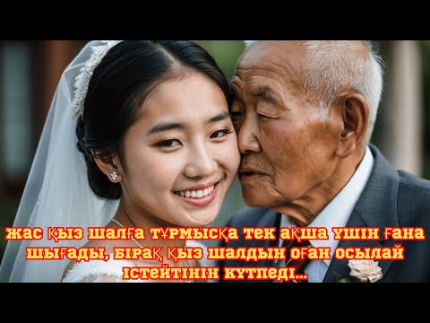 Видео: жас қыз шалға тұрмысқа тек ақша үшін ғана шығады, Бірақ қыз шалдын оған осылай істейтінін күтпеді...