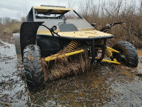 Видео: Багги БЕРКУТ. Опять полез в болото.