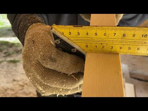 Видео: Пилорама дисковая угловая SHINKA-400 распил бревна.