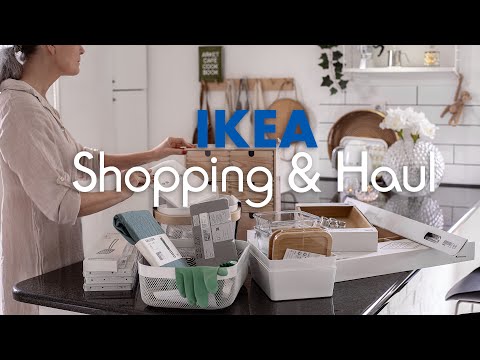Видео: #31 IKEA Shopping & Haul | Вдохновение для декора и организация вещей из IKEA