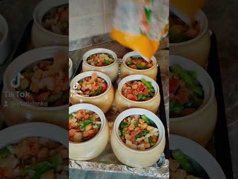 Видео: готовим в горшочках, может вы забыли что они у вас есть?