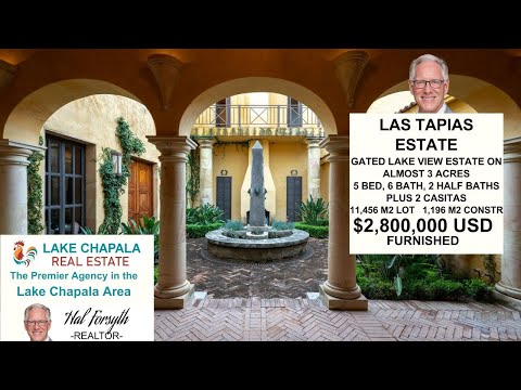 Видео: ЛАС-ТАПИАС — ОХРАНЯЕМОЕ ПОМЕСТЬЕ С ВИДОМ НА ОЗЕРО НА УЧАСТКЕ ПЛОЩАДЬЮ ПОЧТИ 3 АКРА