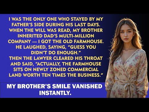 Видео: Мой брат высмеивал мое наследство: «Мне достался старый дом, ему — бизнес отца… Пока адвокат…»
