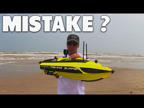 Видео: Мне не следовало покупать радиоуправляемую лодку FISHING SURFER.