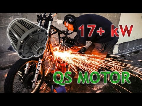 Видео: Електрифициране на Ендуро Мотоциклет Suzuki DR 650 / 600 Electric Conversion