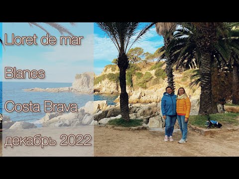 Видео: ВЛОГ Costa Brava в декабре Lloret de mar и Blanes БОНУС рождественская елка Бланес🎄