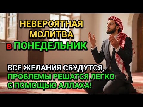 Видео: НЕВЕРОЯТНАЯ МОЛИТВА В ПОНЕДЕЛЬНИК! ВСЕ ЖЕЛАНИЯ СБУДУТСЯ И ПРОБЛЕМЫ ИСЧЕЗНУТ