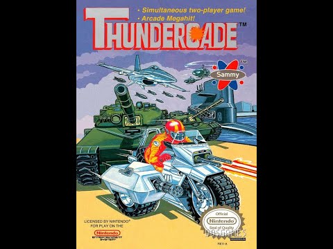 Видео: Thundercade NO DAMAGE прохождение игры на денди (Dendy, Nes, 8 bit)