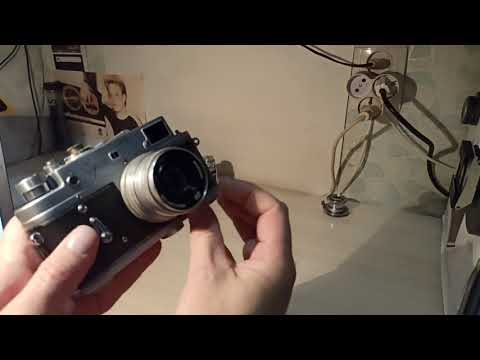 Видео: Фотоаппарат Зоркий-6  Kamera Zorki-6 трофей с рынка