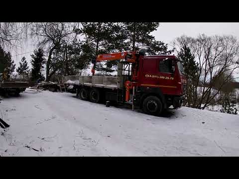 Видео: Установка алюминиевых бортов на маз 6312