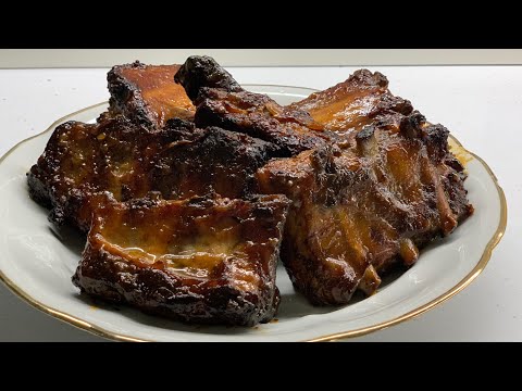 Видео: Свиные ребрышки в глазури,потрясающе вкусные, нежные, мягкие, сладкие😋