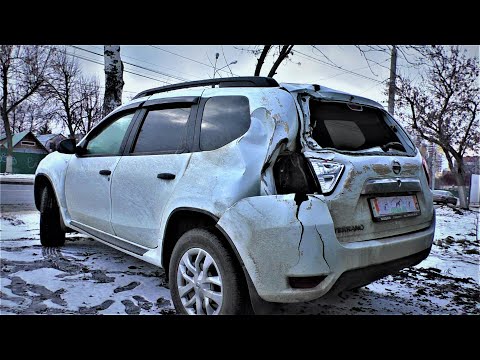 Видео: Рено Дастер Nissan Terrano ремонт кузова Auto body repair.