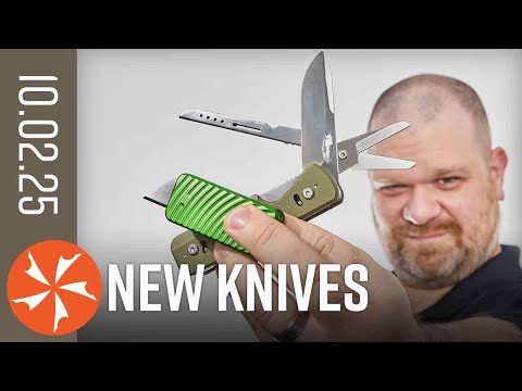 Видео: Blade Swappers — Новые ножи 2 октября 2025 г. в KnifeCenter