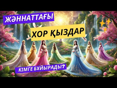 Видео: Жәннаттағы ХОР қыздар кімге бұйырады? Жәннәттағы сый. Ерлан Ақатаев уағызы.