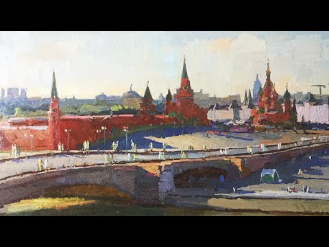 Видео: Основы живописи маслом. Работа с ограниченной палитрой. Часть 1