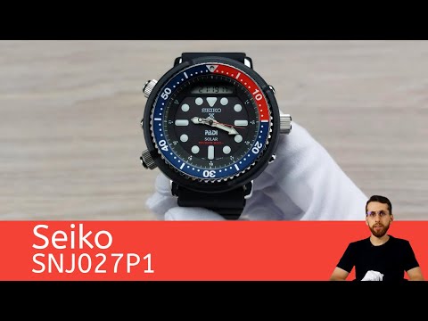 Видео: Тунец Арни / Seiko SNJ027P1