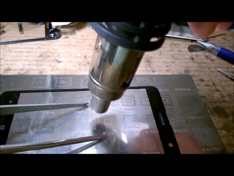 Видео: Reballing BGA через некачественные трафареты