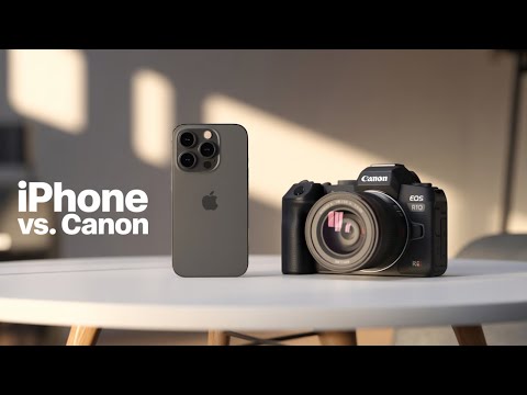 Видео: Тест камеры iPhone 17 Pro против Canon R10!