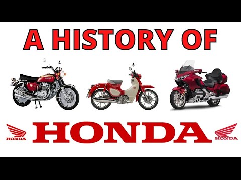 Видео: История мотоциклов Honda