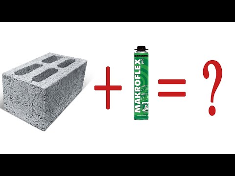 Видео: Можно ли укладывать керамзитобетонные блоки на монтажную пену?