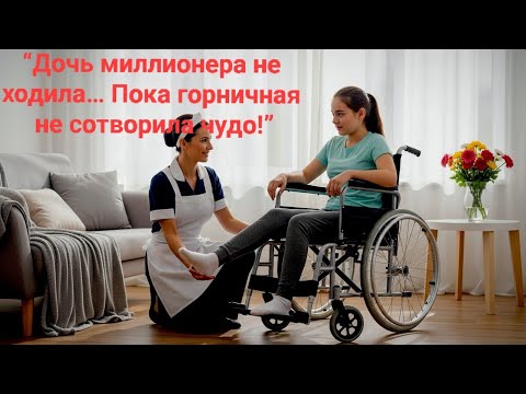 Видео: “Дочь миллионера никогда не ходила — пока горничная не сотворила чудо!” 