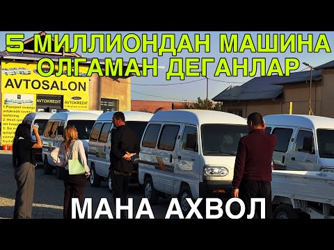 Видео: БЕШ МИЛЛИОНДАН МАШИНА ОЛАМАН ДЕГАНЛАР КУРИНГ! КАРШИ АВТОКРЕДИТ 28 СЕНТЯБРЬ  2025 