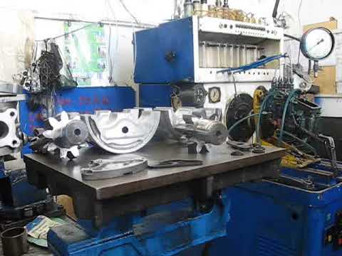 Видео: Гидронасос НШ-100(нового образца). Разборка, дефектовка.