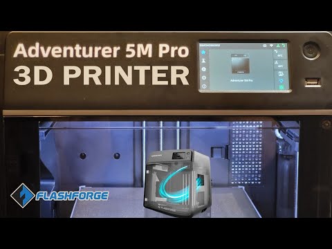 Видео: Знакомство с Flashforge Adventurer 5M Pro