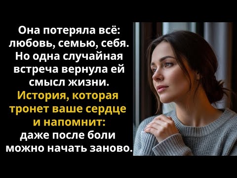 Видео: После развода она думала, что потеряла всё | Пока одна случайная встреча не изменила всё.