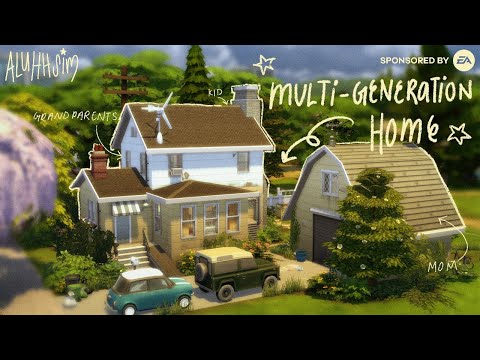 Видео: Я не могу перестать строить реалистичные дома в Sims 4👩‍👦☕🛋️ Сохраните файл сборки с комментариями